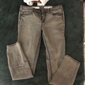 Lucky Brand grey skinny jeans